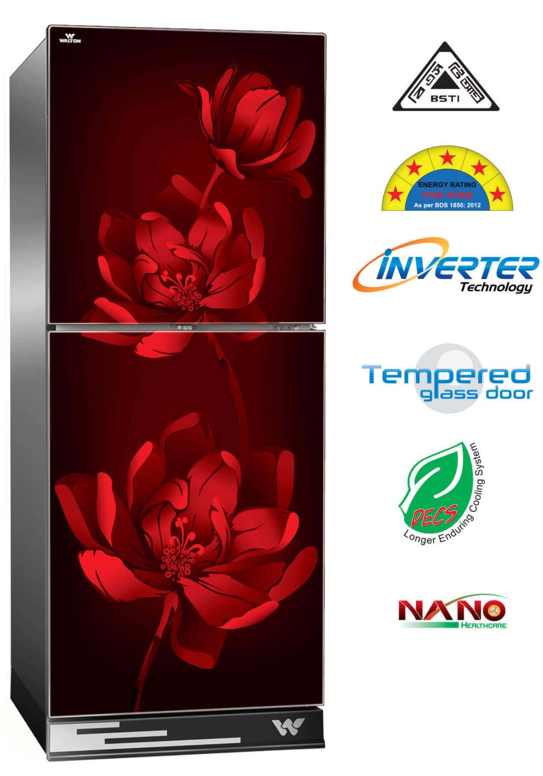 Walton Refrigerator 348 Ltr Inverter Frost WFC 3D8 GDEL XX price in Bangladesh â Satkhira Service